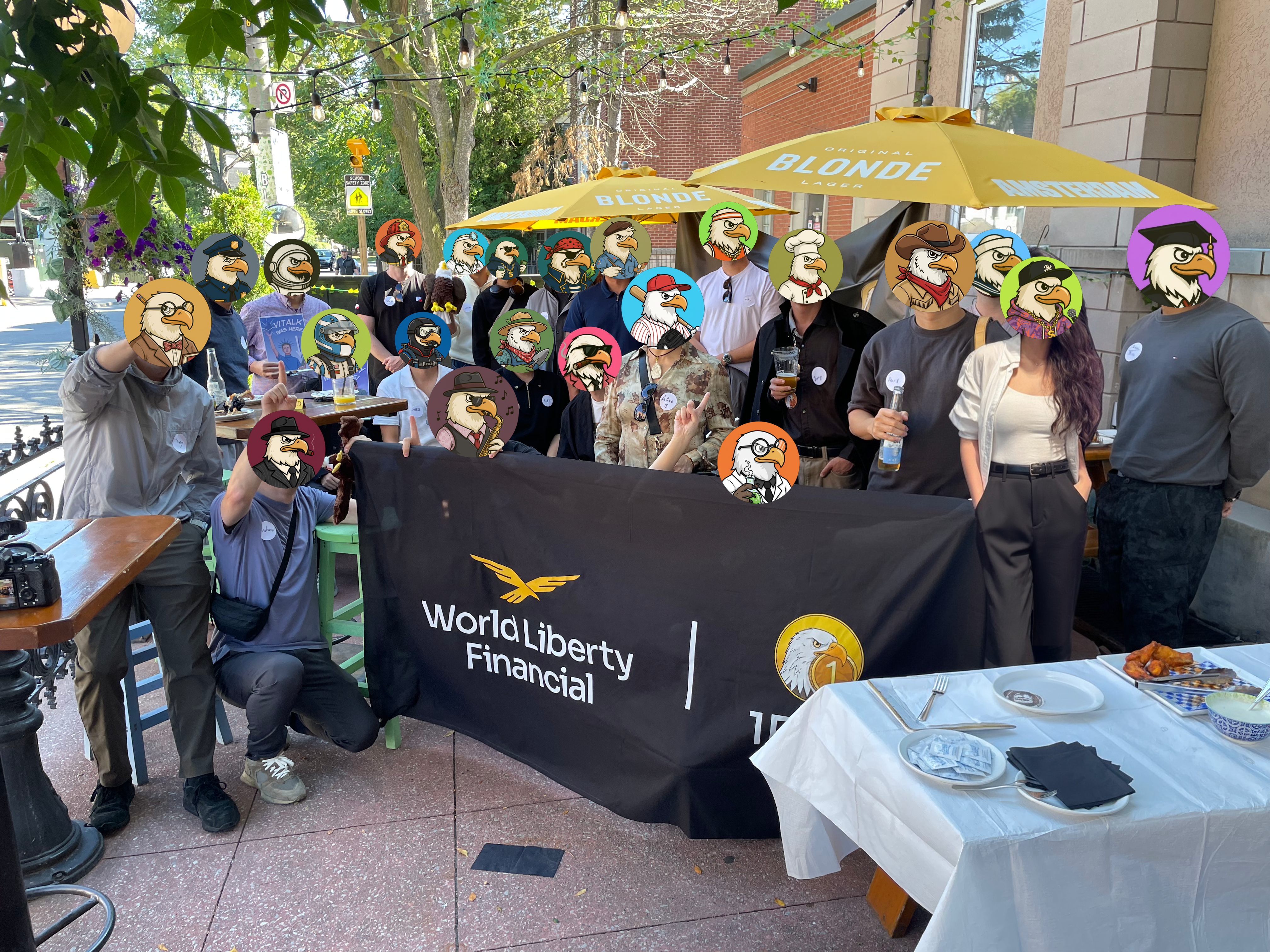 Group photo of all WLFI meetup attendees